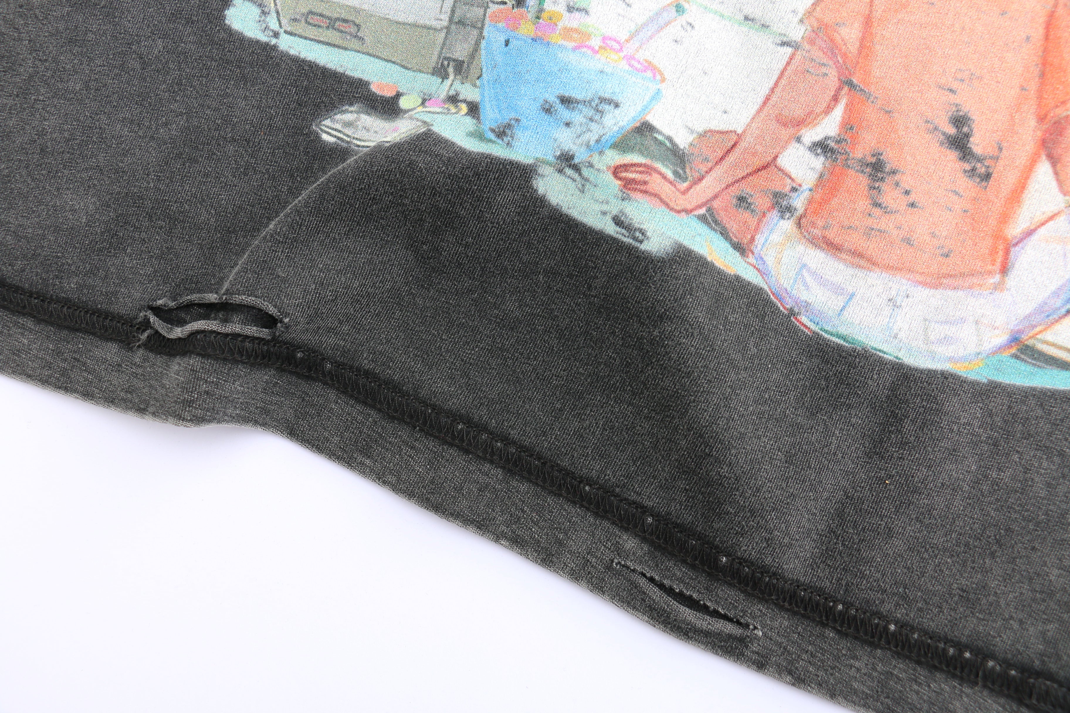 Saturday Morning Vintage Cut-Off Tee